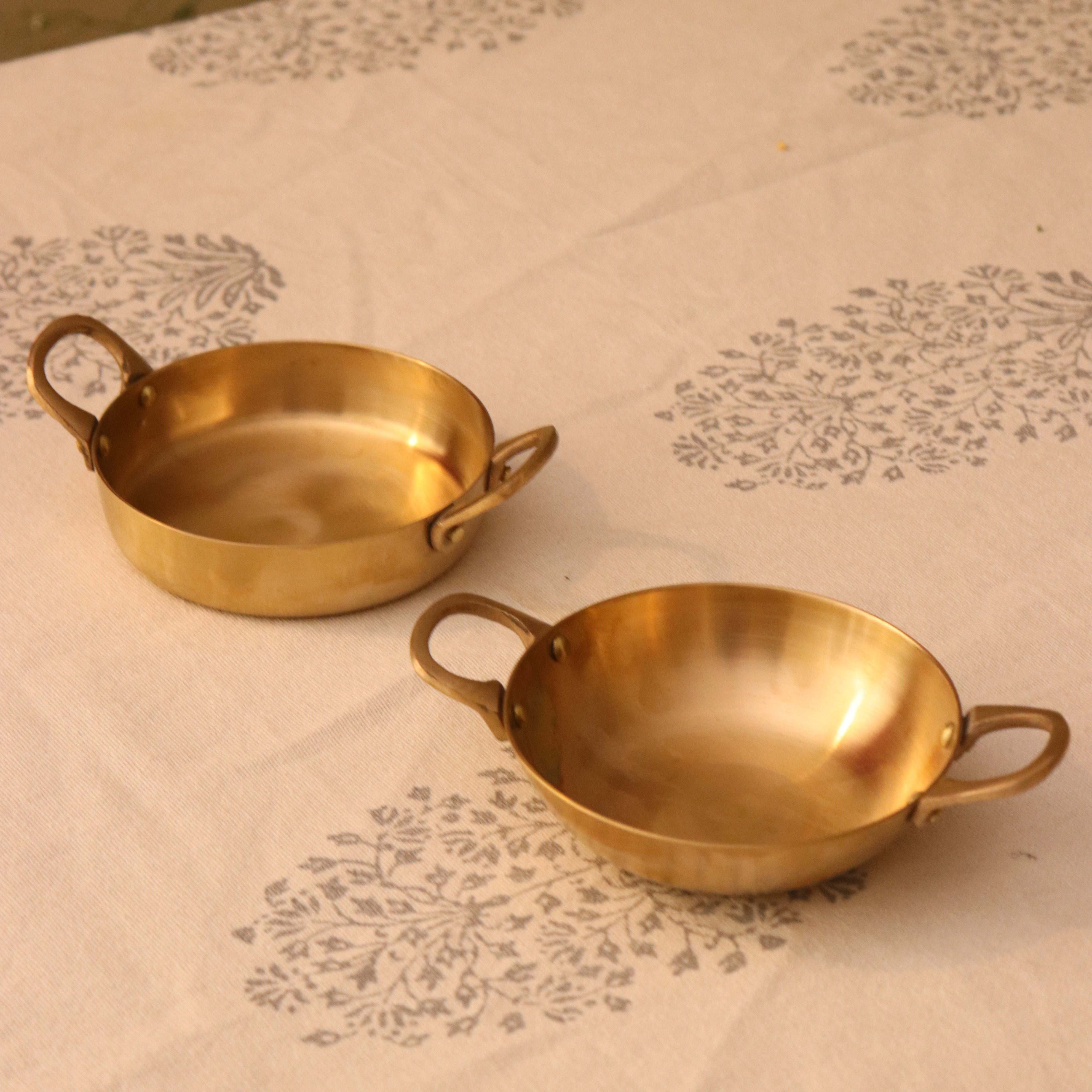 Kansa Tulsi Serveware Kadai